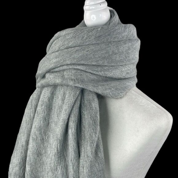 Scarf Rectangular Knot warm oversized H&M - Picture 3 of 8